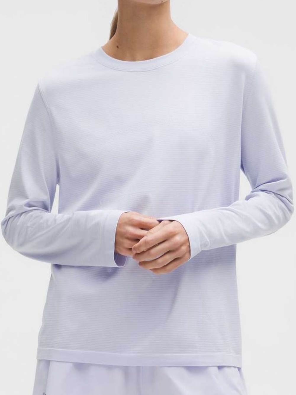 Lululemon Size 12 Relaxed Long Sleeve Swiftly Shirt Updated Fit